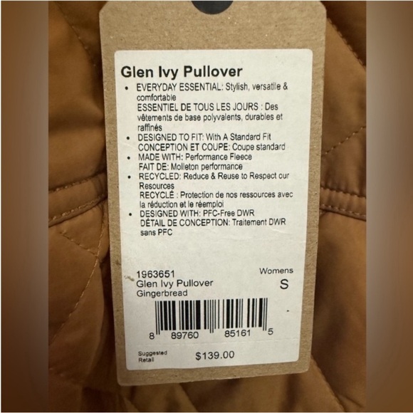 Prana Glen Ivy Pullover NWT - Picture 11 of 11